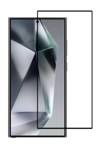 5D Tempered Glass Screen Protector Compatible with Samsung Galaxy S25 Ultra