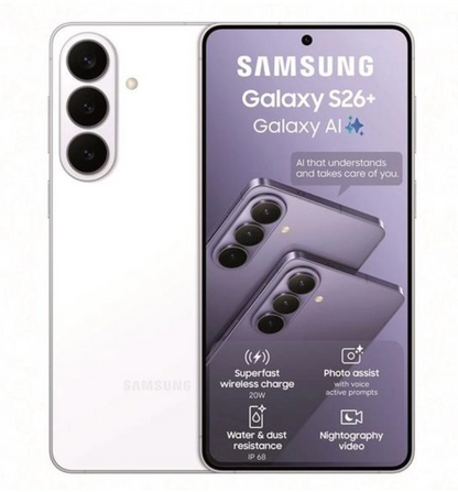 Samsung S26 Plus 256GB - White