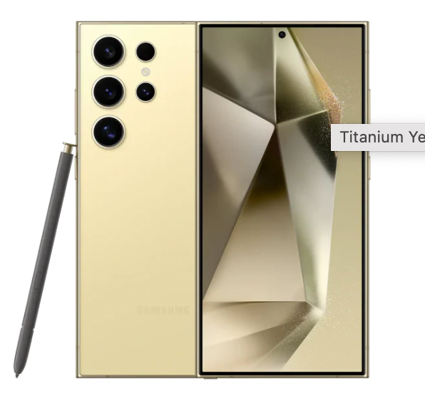 Samsung S24 Ultra 256GB - Titanium Gray/Titanium Yellow/Titanium Violet/Titanium Black